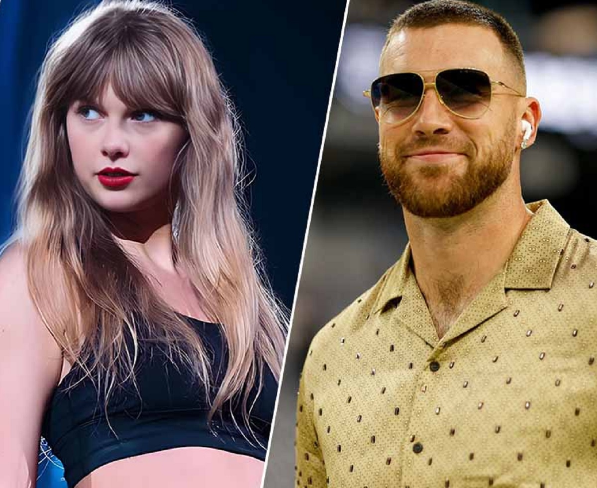 No shame! He is my "Sweat heart" Taylor Swift fires BACK at troll calling her shameless for kissing Boyfriend, Travis Kelce publicly