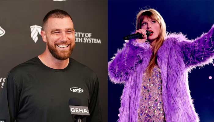 "Travis Kelce Sends a Heartfelt 'Shout-Out' to Taylor Swift, Setting the Stage for Her Eras Tour Concerts in Brazil!"