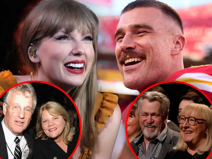 Taylor Swift’s Parents and Travis Kelce’s Parents To Meet Each other at this Monday’s game between the Kansas City Chiefs and Philadelphia Eagles