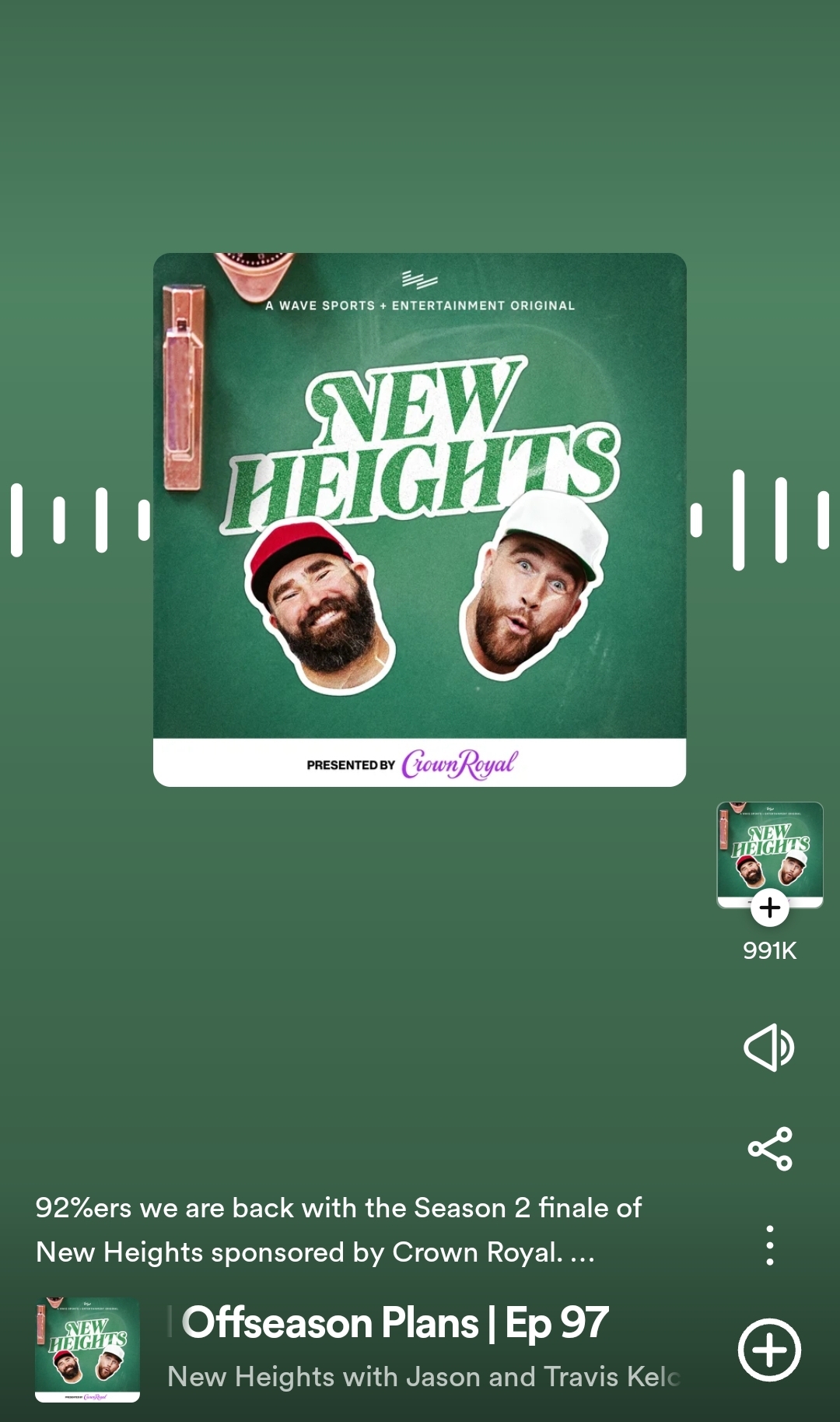 Travis and Jason Kelce on New Heights 