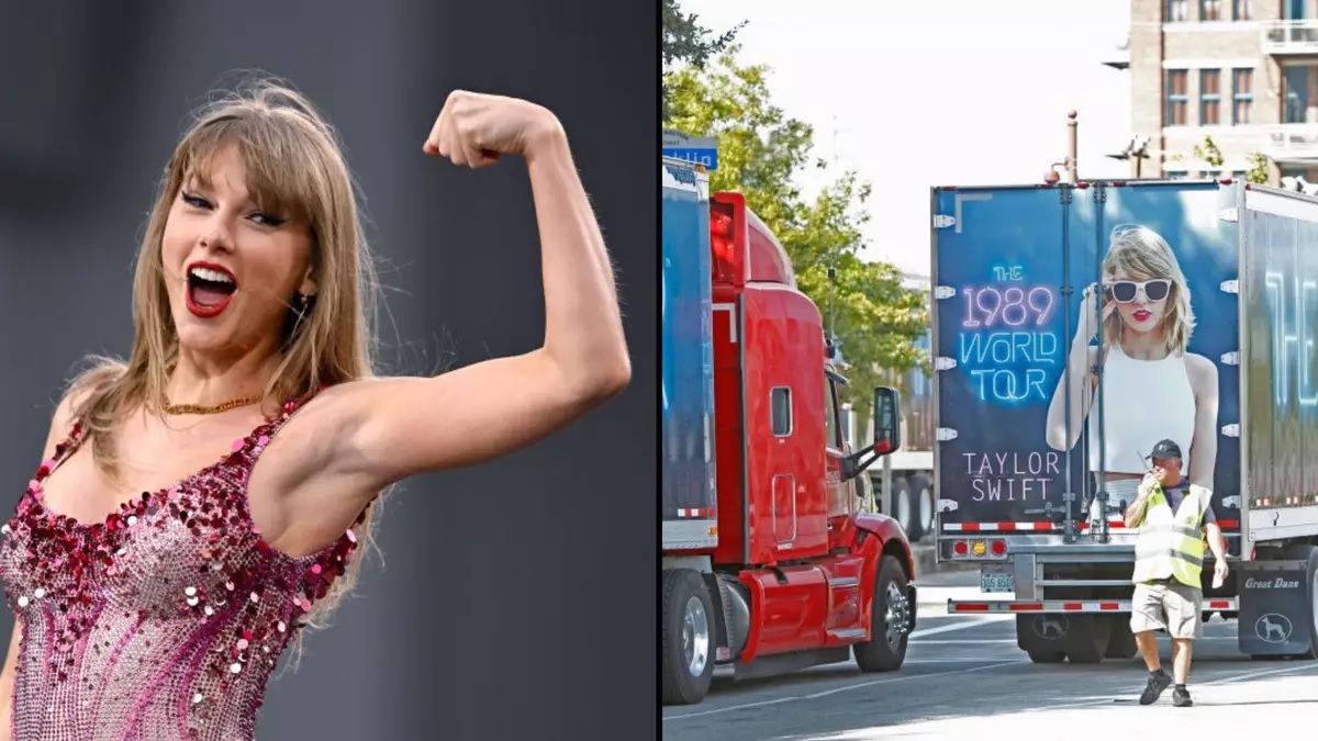 Taylor Swift and her Truck Drivers