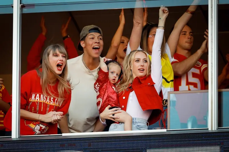 Taylor Swift at Chiefs Game