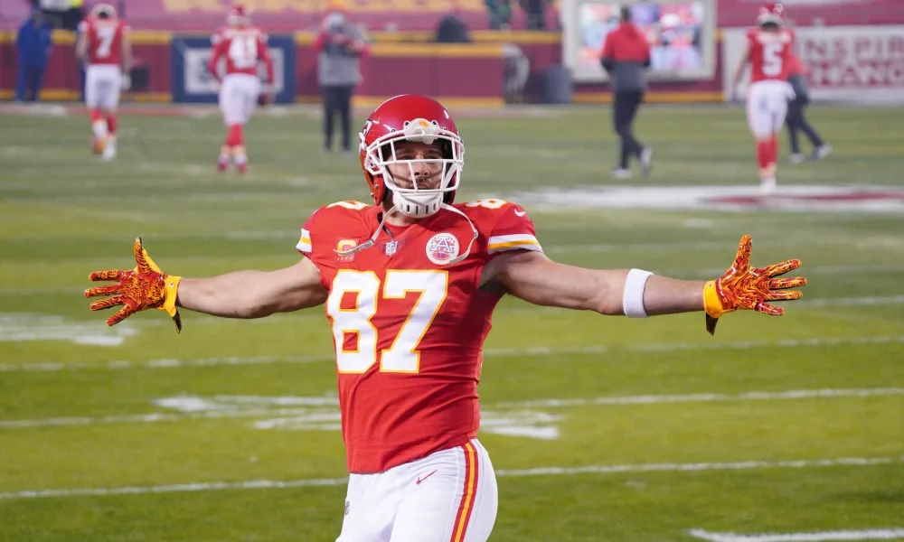 Travis Kelce at Chiefs Game