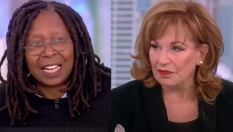 Whoopi Goldberg and Joy Behar