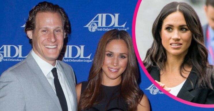 Meghan Markle and Trevor Engelson