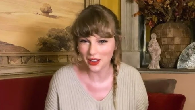 Taylor Swift video message