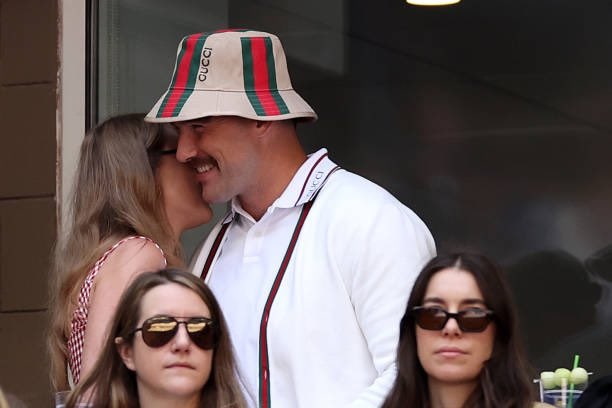 Travis Kelce and Taylor Swift at US Open