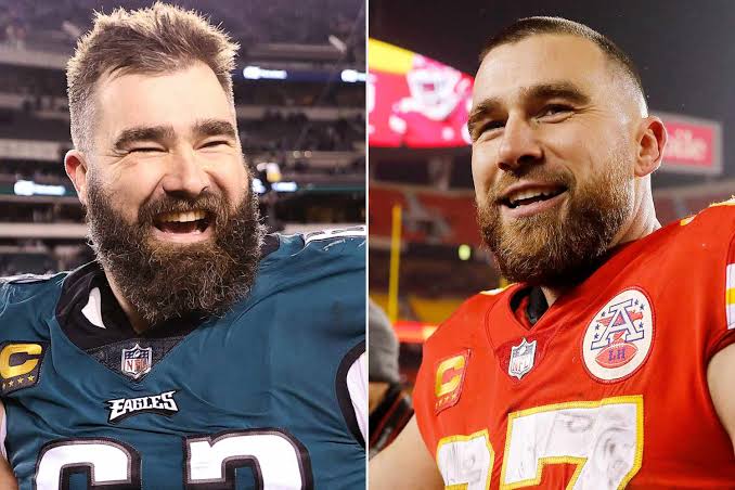 Fans, Celebrate with us, my brother (Jason Kelce) clock 36th years on Earth. Says : Travis Kelce.