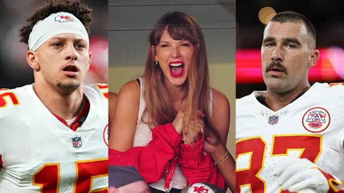 Despite Taylor Swift on Travis Kelce's side, he is still not as famous as Patrick Mahomes.