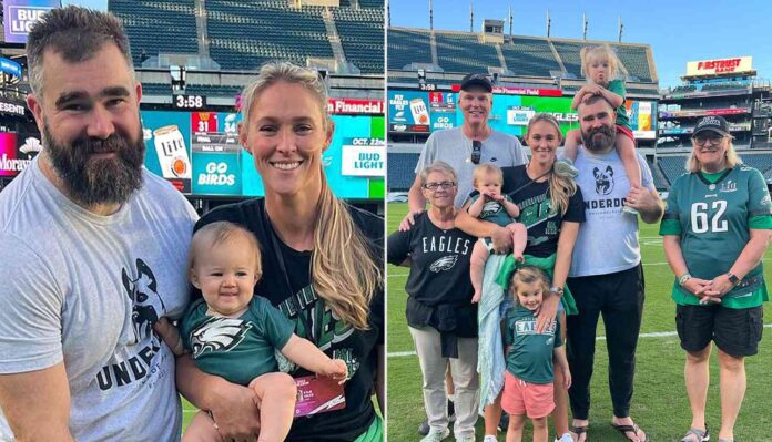 Donna Kelce Sends Three Word Message to Jason and Kylie Kelce, as they Mark their 7th Wedding Anniversary