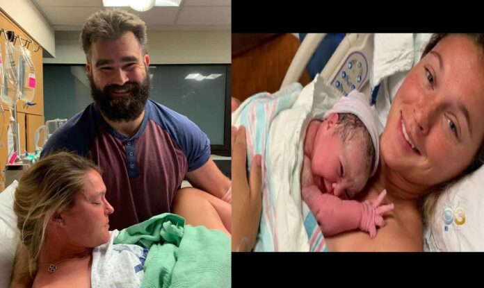 Jason Kelce's Wife Kylie Shares Sweet Experience of how Giving Birth to First Child Felt like