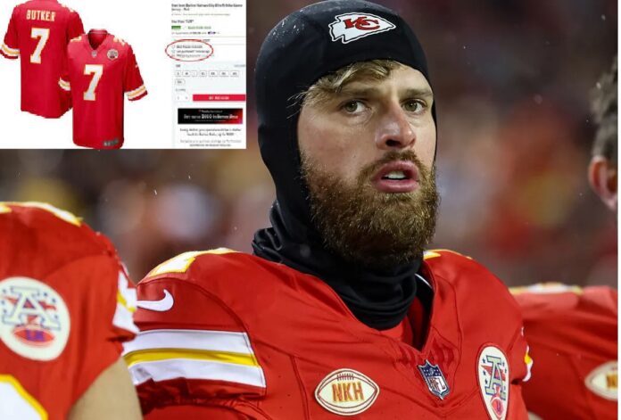 Kansas City Chiefs kicker Harrison Butker's jersey ranks among top-selling NFL jerseys after commencement speech