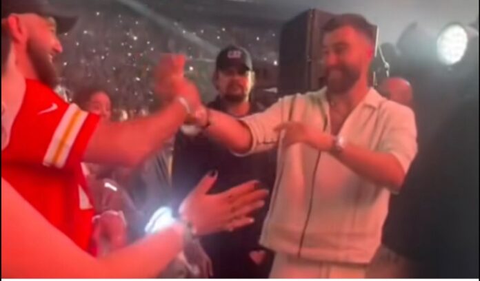 Travis Kelce's Reaction when he spotted Swiftie Wearing His Jersey at the Eras Tour Takes Off Online