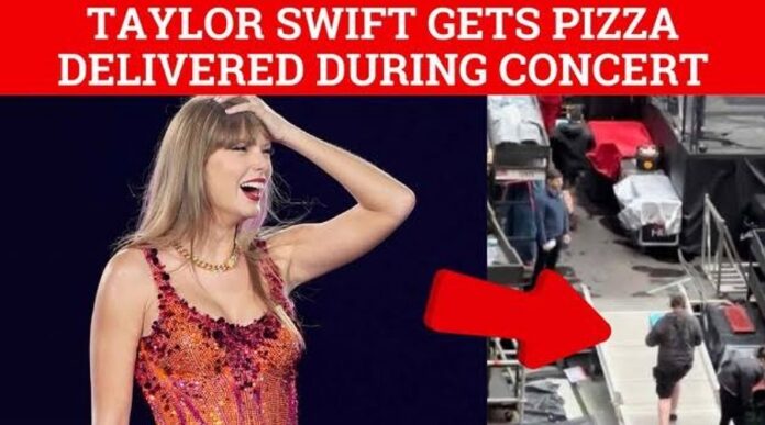 Taylor Swift orders pizza