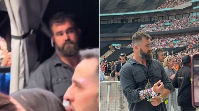 Jason Kelce at the Eras Tour