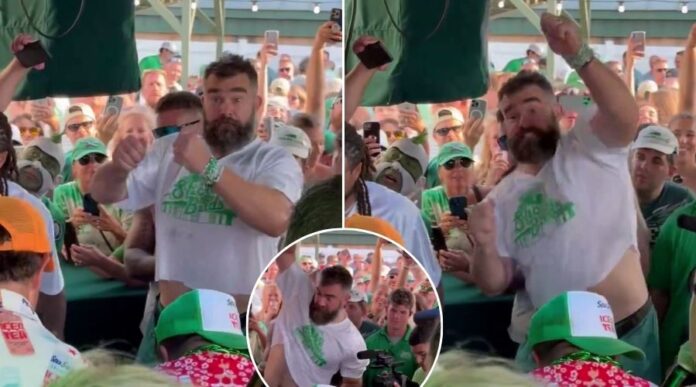 Jason Kelce dance at OD