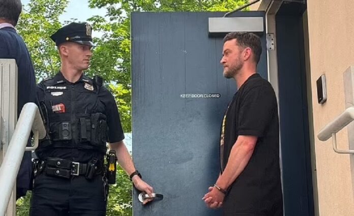 Justin Timberlake arrested