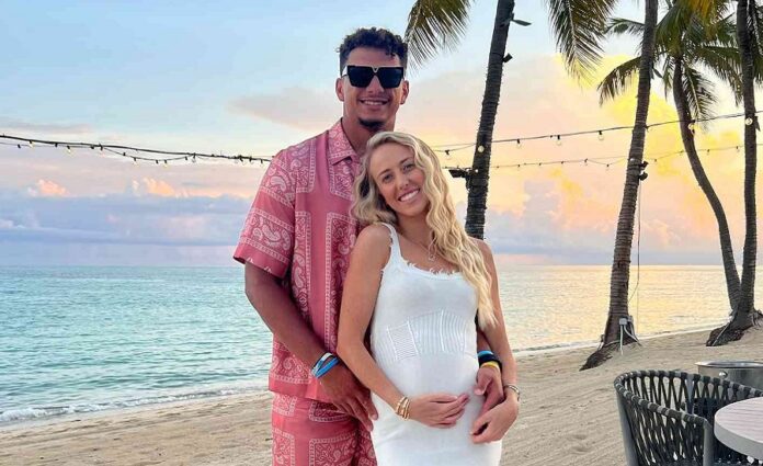 Patrick Mahomes and his Pregnant wife Brittany