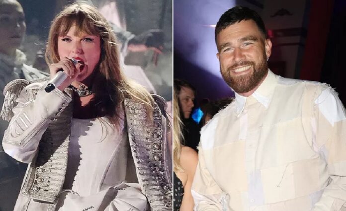 Taylor Swift and Travis Kelce