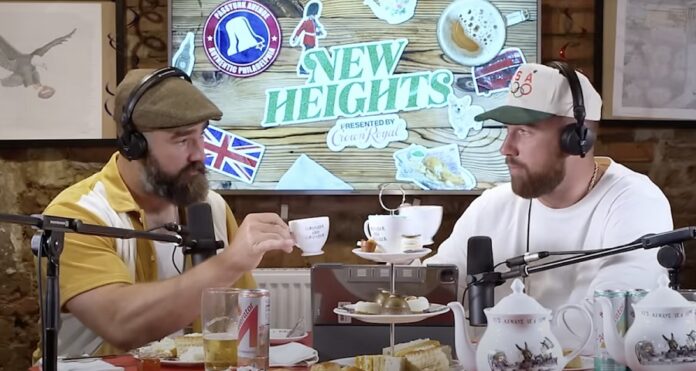 The Bar Travis and Jason Kelce Filmed the New Heights Episode in London