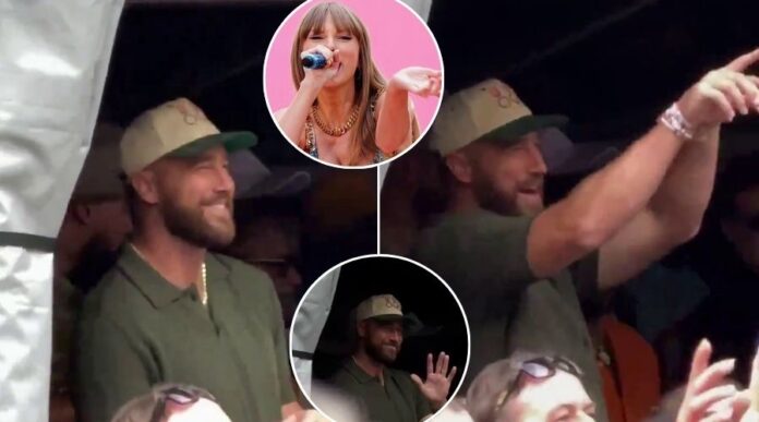 Travis Kelce at Taylor Swift London Eras Tour