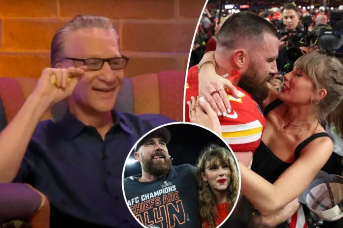 Bill Maher and Travis Kelce and Taylor Swift