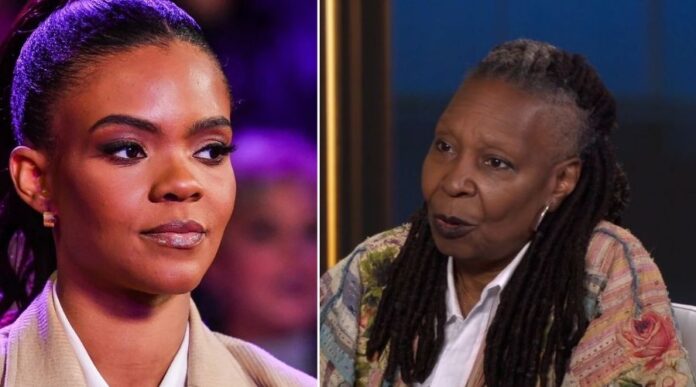 Candace Owens and Whoopi Goldberg