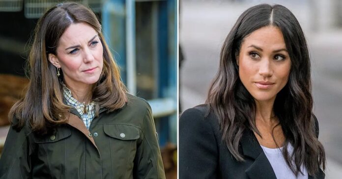 Meghan Markle and Kate Middleton