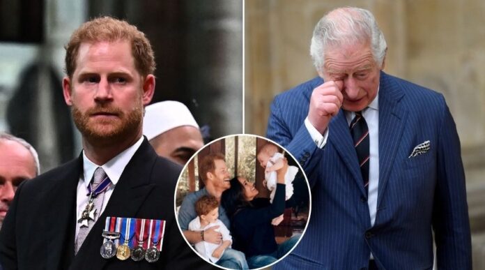 Prince Harry and His Family and King Charles