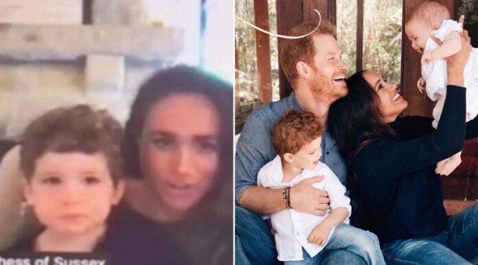 Prince Harry and Meghan Markle and the Children