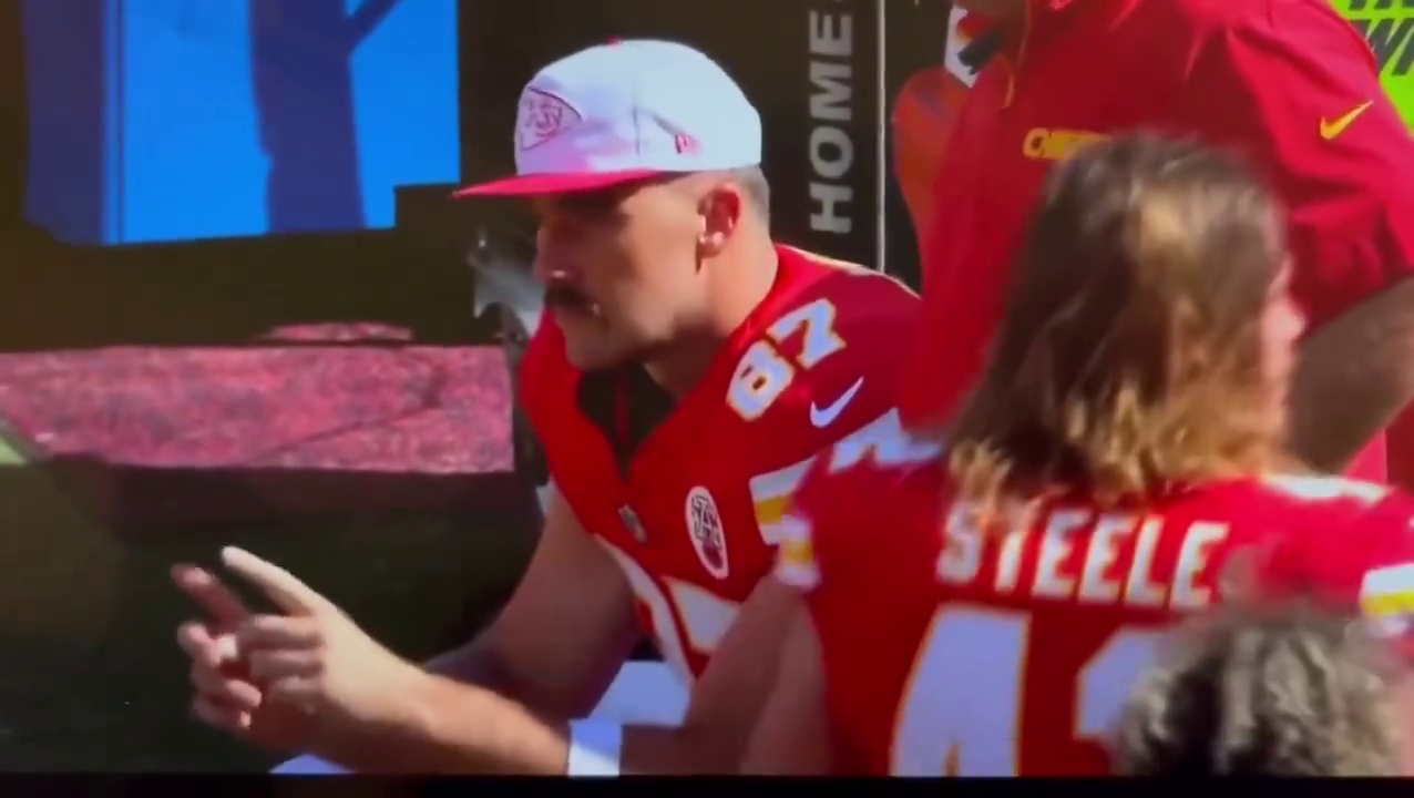 Travis Kelce at Chiefs Game