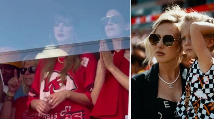 Taylor Swift and Brittany Mahomes at Chiefs VS Bengals Game