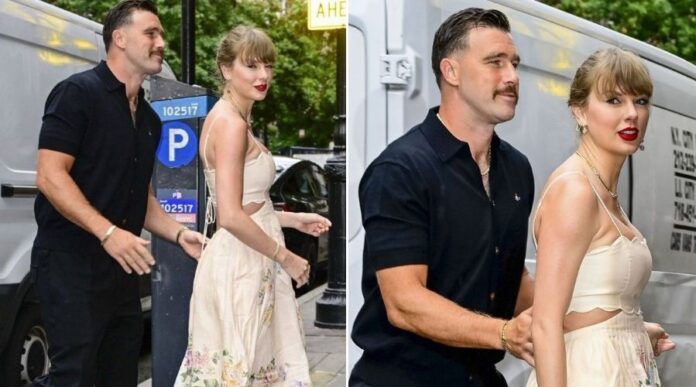 Travis Kelce and Taylor Swift in NYC