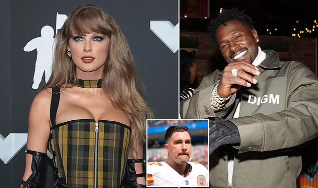 Taylor Swift is targeted in vile racist and misogynist attack by former NFL star Antonio Brown after missing Travis Kelce's game