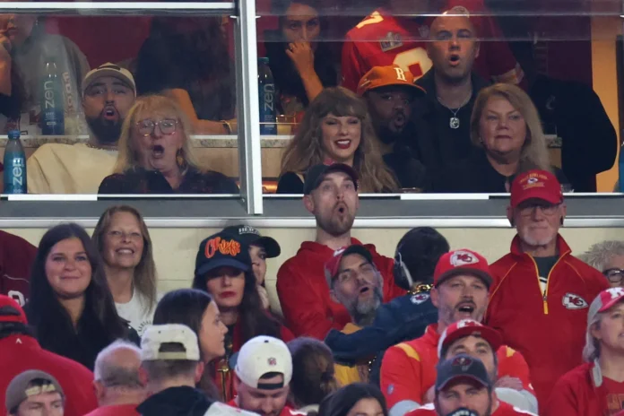 Taylor Swift at Chiefs Vs Buccaneers game