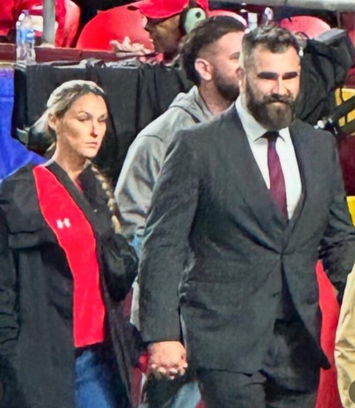 Jason and Kylie Kelce