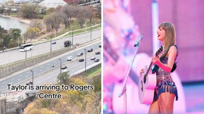 Taylor Swift arrives in Toronto