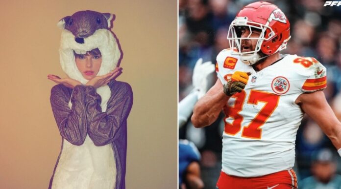 Taylor Swift and Travis Kelce