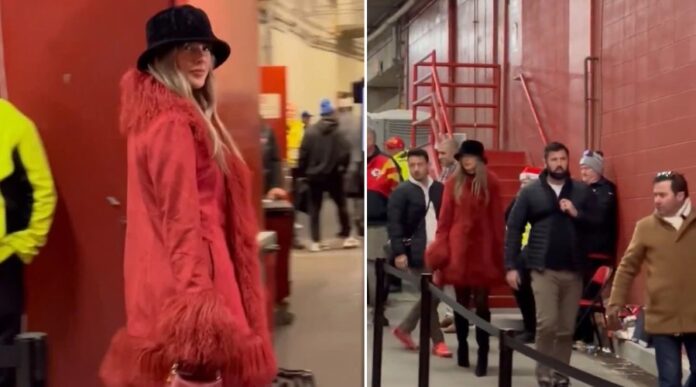 Taylor Swift attend chiefs game