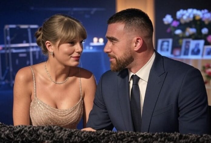 Taylor Swift and Travis Kelce