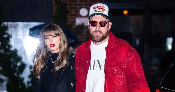 Travis Kelce and Taylor Swift out on a date in NYC