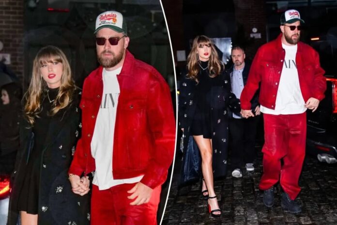 Travis Kelce and Taylor Swift out on a date in NYC