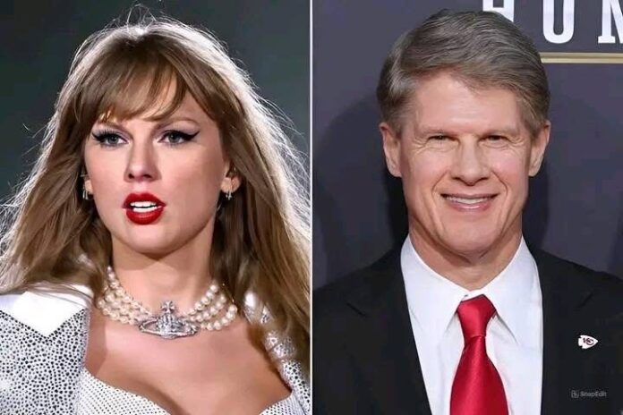 Clark Hunt and Taylor Swift