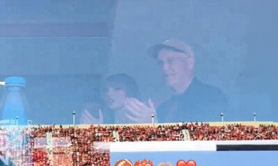 Taylor Swift booed by fans after being spotted in a VIP suite at Arrowhead — they claim they don’t need her there anymore after she sneaks in to watch Travis Kelce.