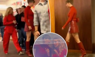 Fans blast Taylor Swift over the mini skirt she wore to support Travis Kelce — say she exposes her body too much just to get a new man
