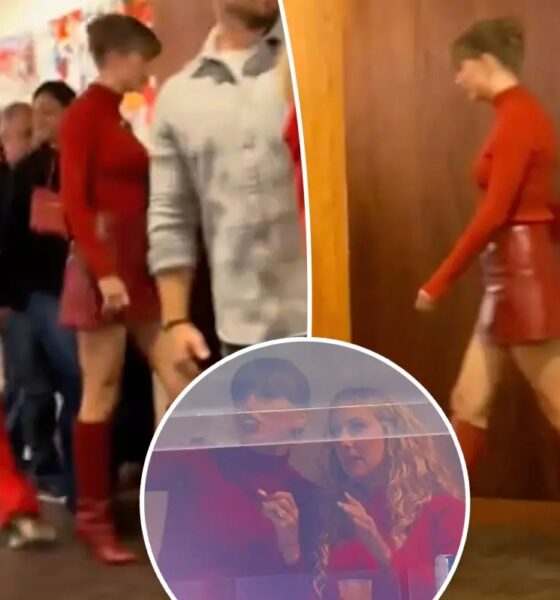 Fans blast Taylor Swift over the mini skirt she wore to support Travis Kelce — say she exposes her body too much just to get a new man