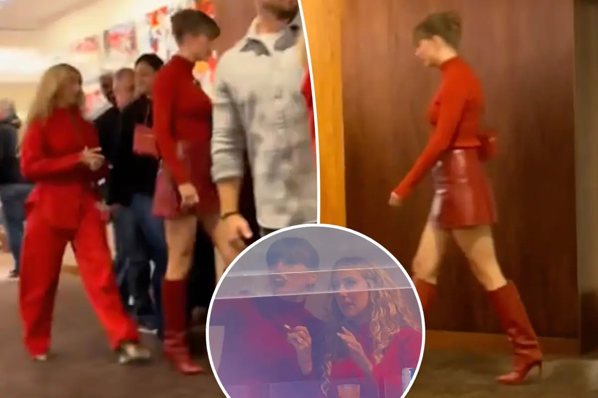 Fans blast Taylor Swift over the mini skirt she wore to support Travis Kelce — say she exposes her body too much just to get a new man