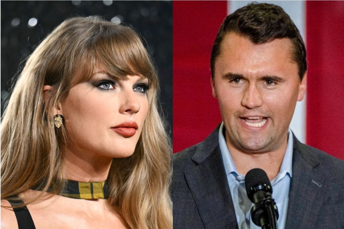 "It's fun watching how his kids suffers" Taylor swift reveals why Charlie kirk shooting video always brings her joy and satisfaction