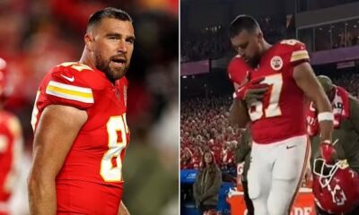 "He is very arrogant" Travis Kelce slammed by fans for 'disrespectful' behavior during national anthem