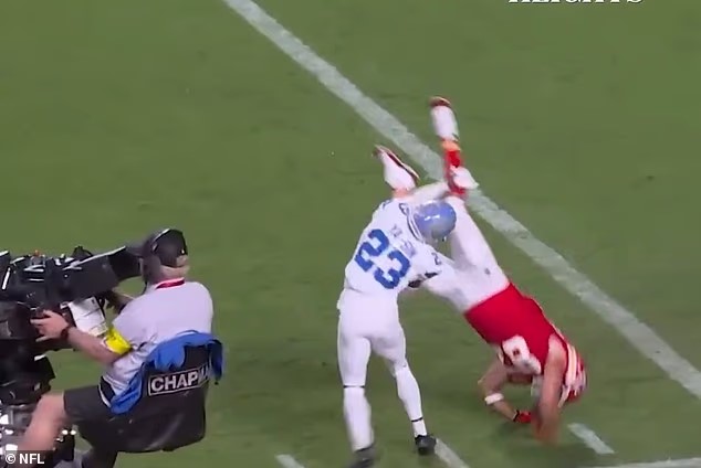 Travis Kelce is officially out of the game at a young age — diagnosed with a spinal cord injury after a terrifying moment when he landed on his head during a Chiefs game.